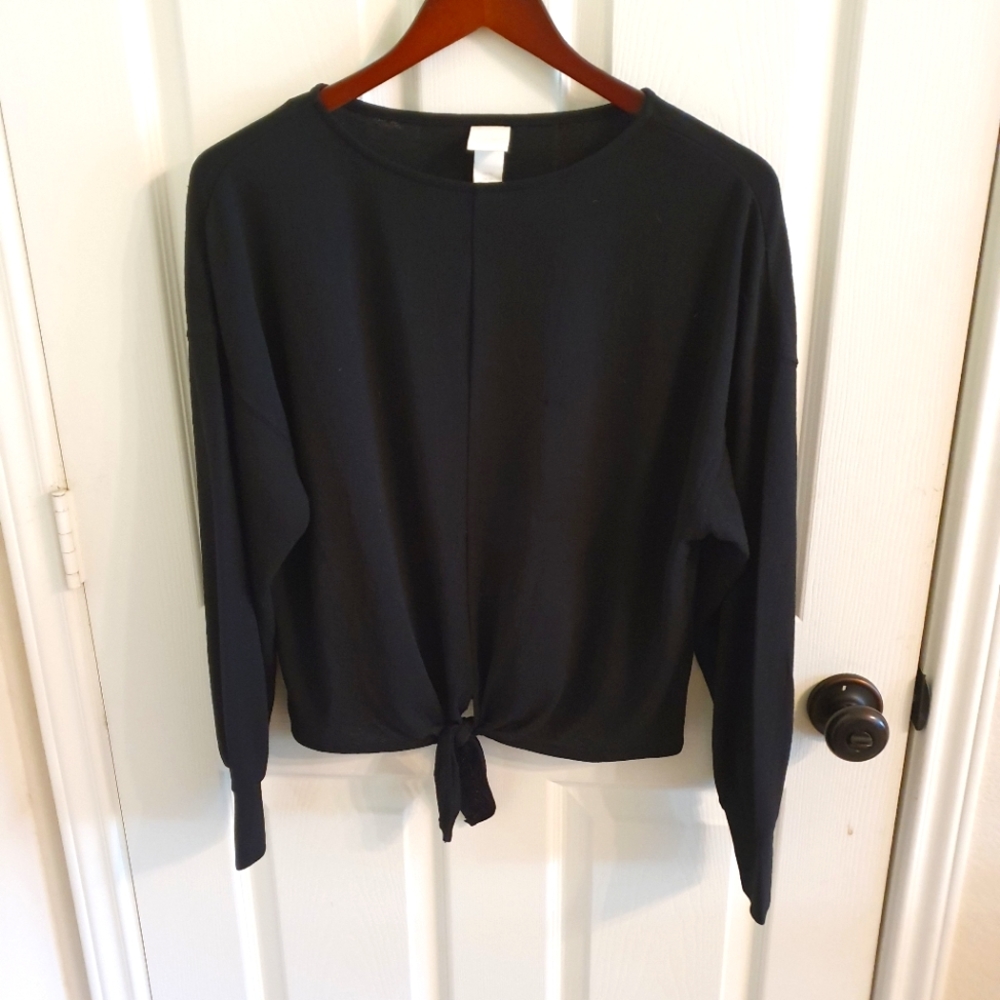 Black Longsleeve Top